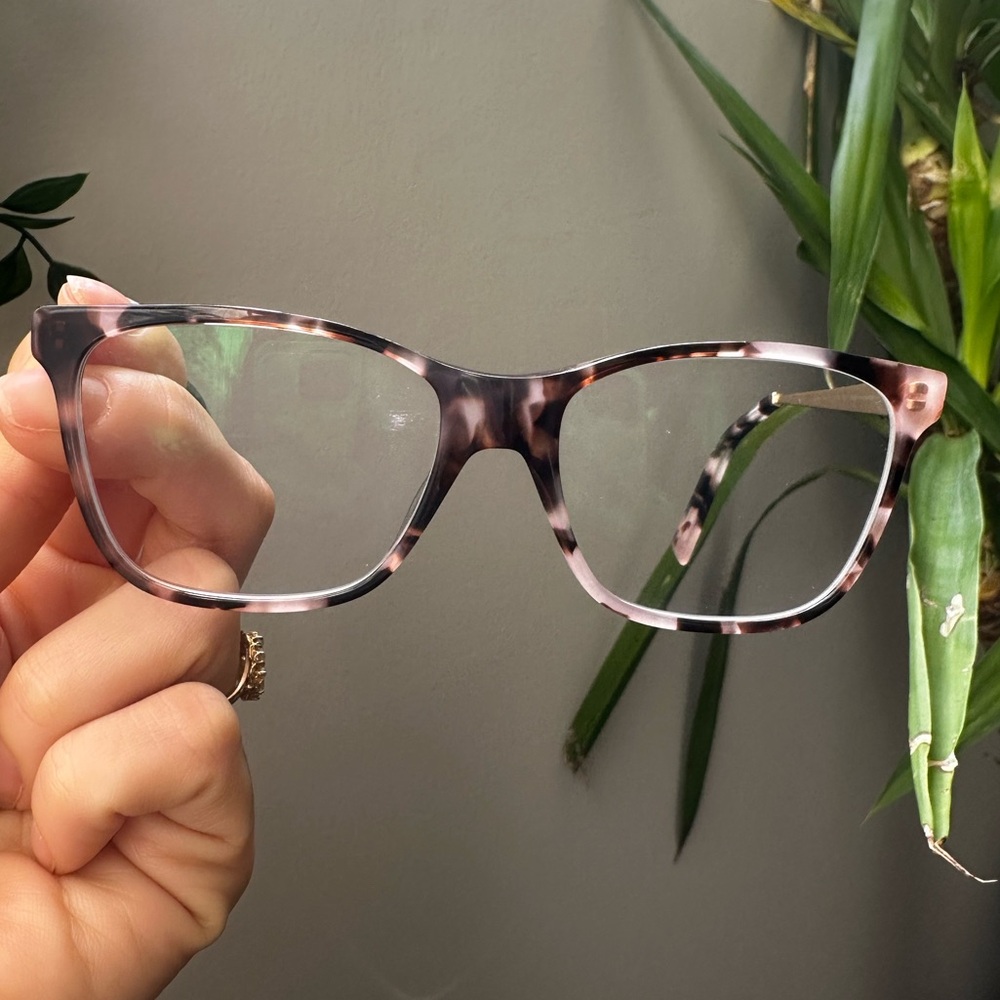 Gorgeous Pink & Brown Tortoiseshell Glasses